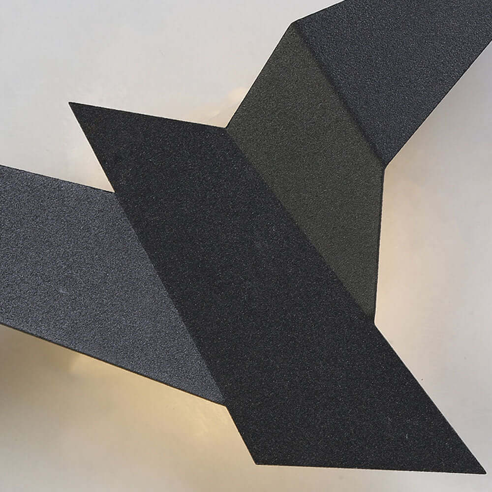 Dekorativ Fugleformet Væglampe i Jern