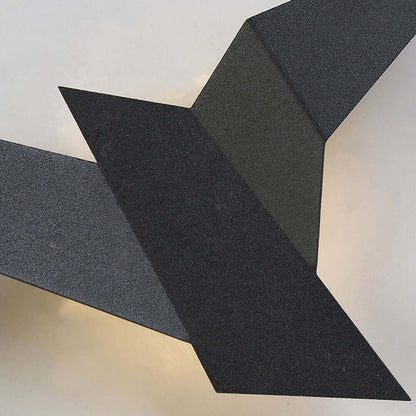 Dekorativ Fugleformet Væglampe i Jern