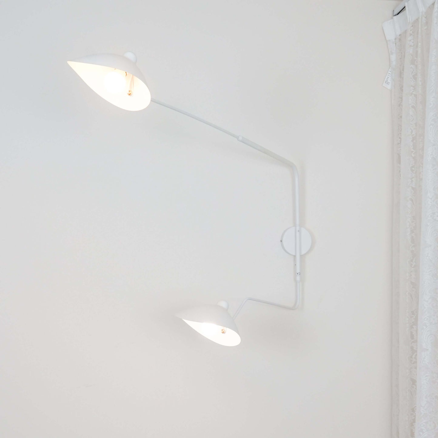 Justerbar Væglampe i Metal