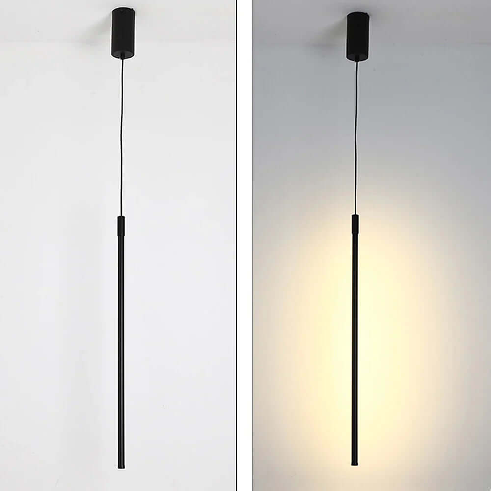 Minimalistisk LED-pendel i aluminium