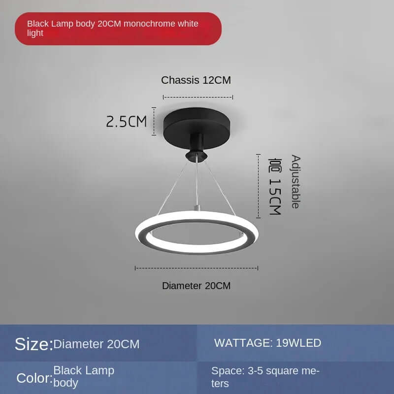 Moderne LED Veranda Lampe - Udendørs Væglampe