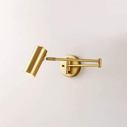 Justerbar Svingarm Væglampe i Metal