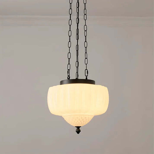 Minimalistisk Hvid Pendel - Moderne Design