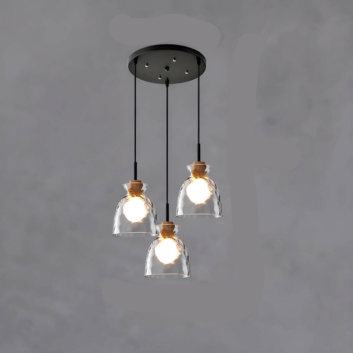 Elegant Glas Lysekrone | Moderne Design