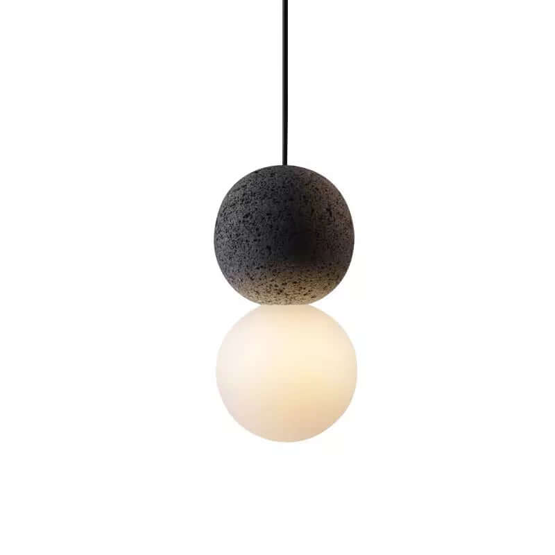 Elegant Pendellampe med Opal Glasdiffusor
