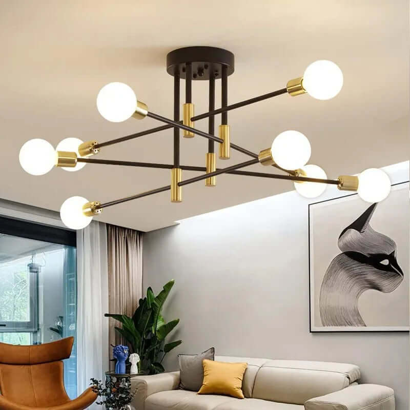 Moderne Glas Globe Lysekrone