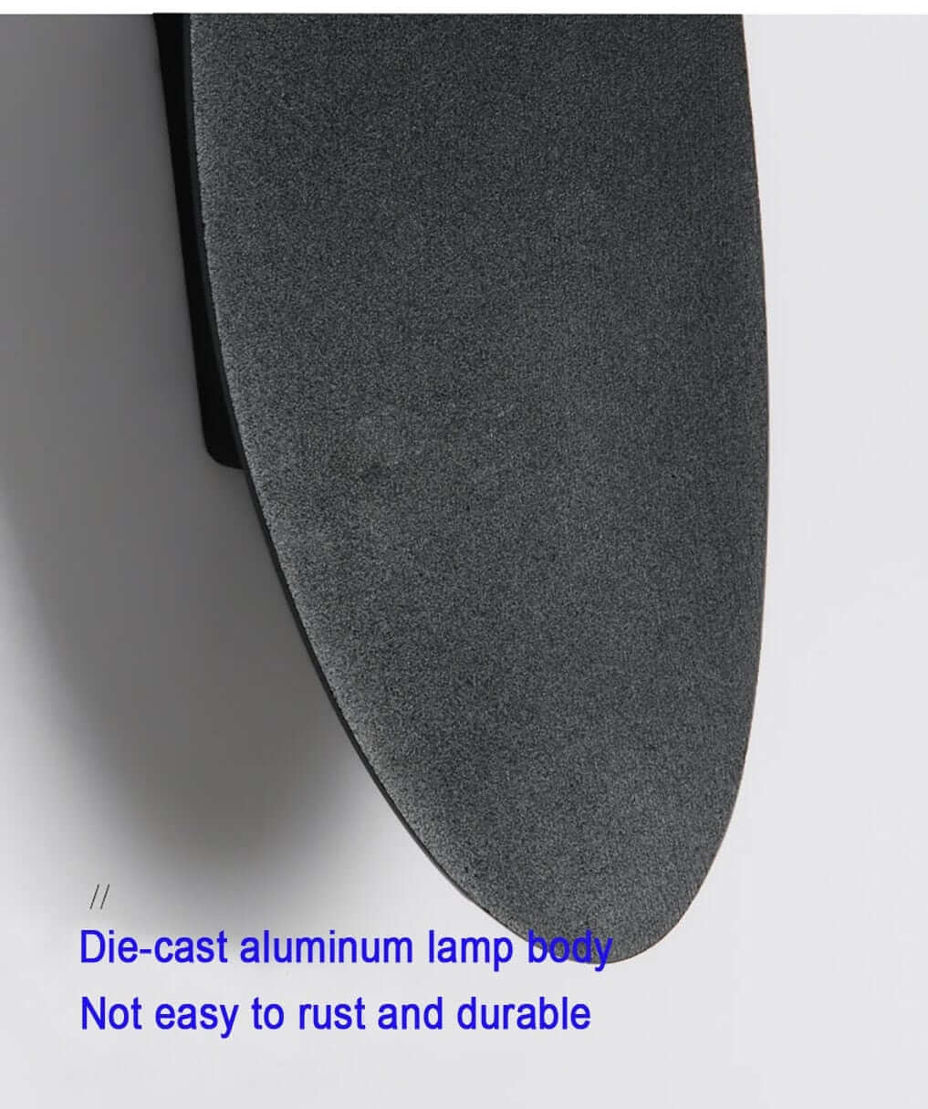 Udendørs LED Væglampe - Oval/Rektangel - 6W Varm Hvid