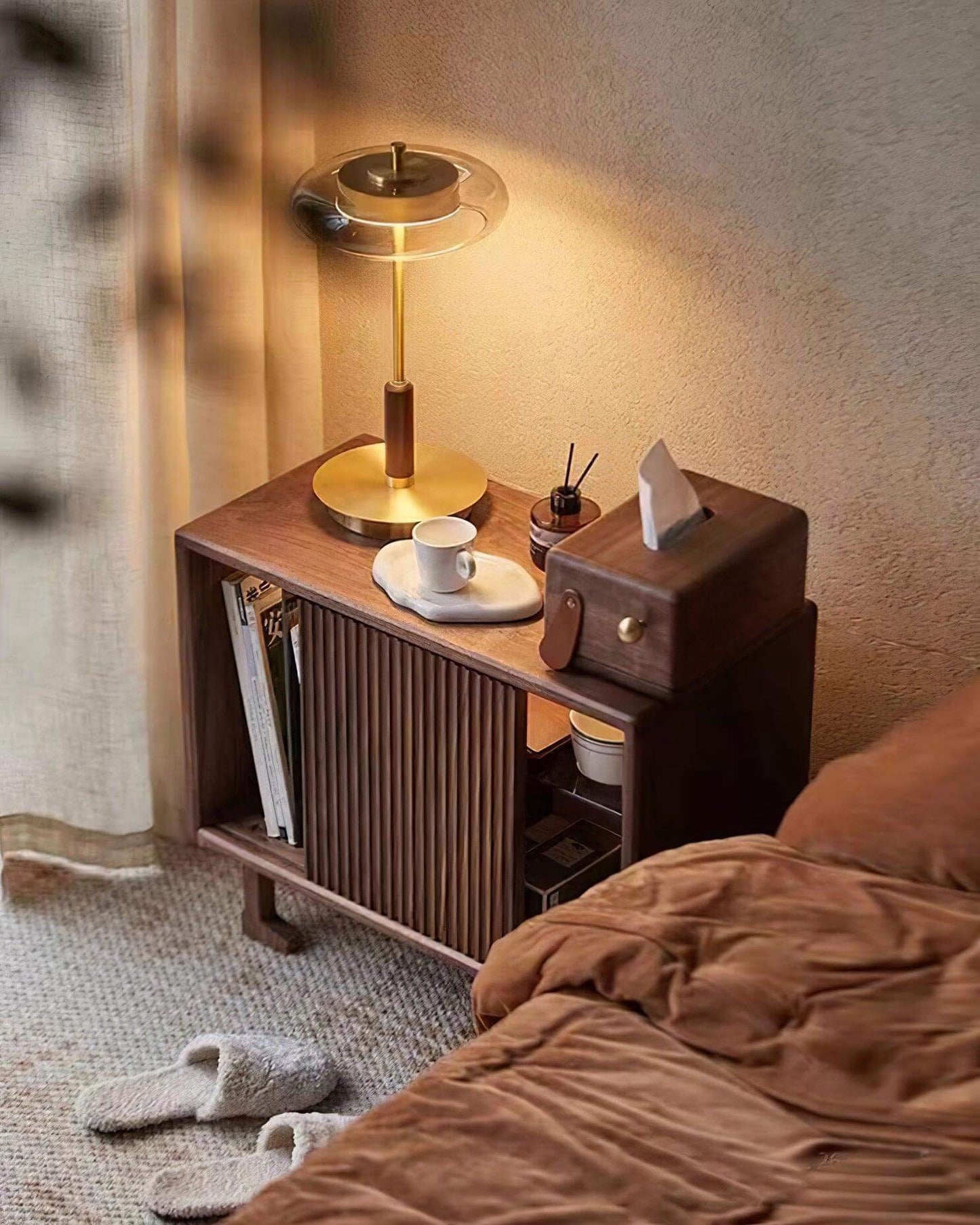 Elegant Bordlampe med LED | 22cm x 44,5cm