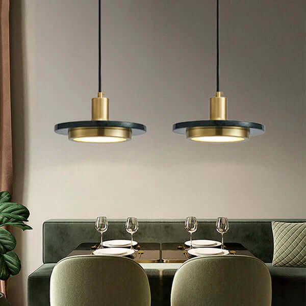 Elegant Marmor Pendel - Moderne Design