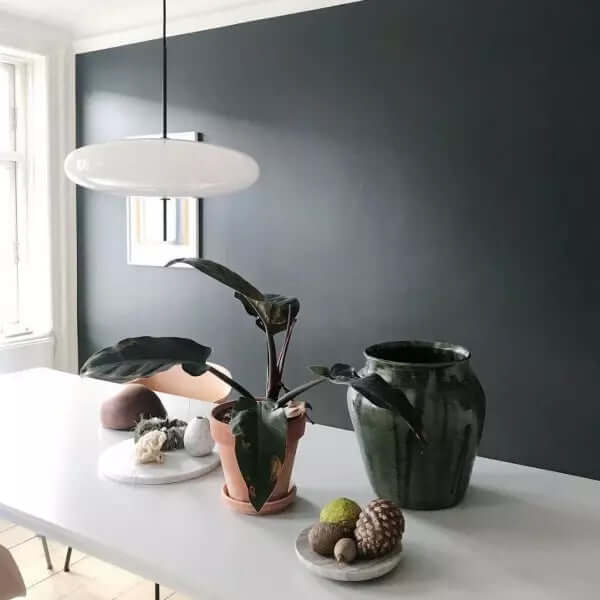 Elegant Pendellampe i Akryl & Metal - 50cm