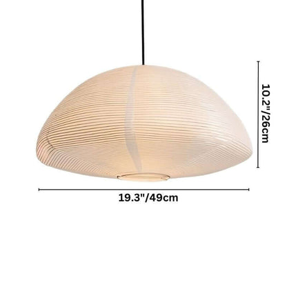 Japansk Papir Pendel Lampe - Hikari