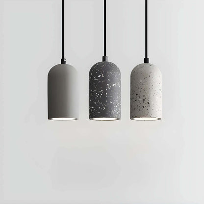 Moderne Beton Pendellampe - Dia 9,6cm