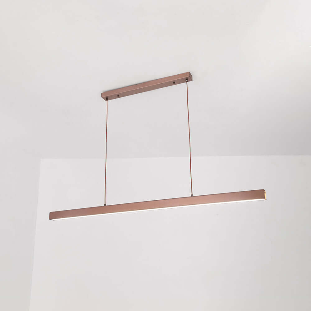 Elegant LED-pendel i metal og akryl