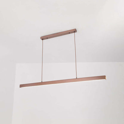 Elegant LED-pendel i metal og akryl