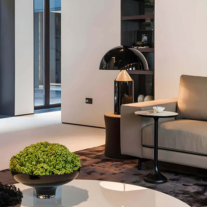 Elegant Bordlampe i Metal og Glas - Vintage Design