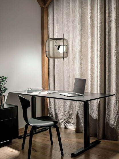 Elegant Glas Pendellampe - 30cm