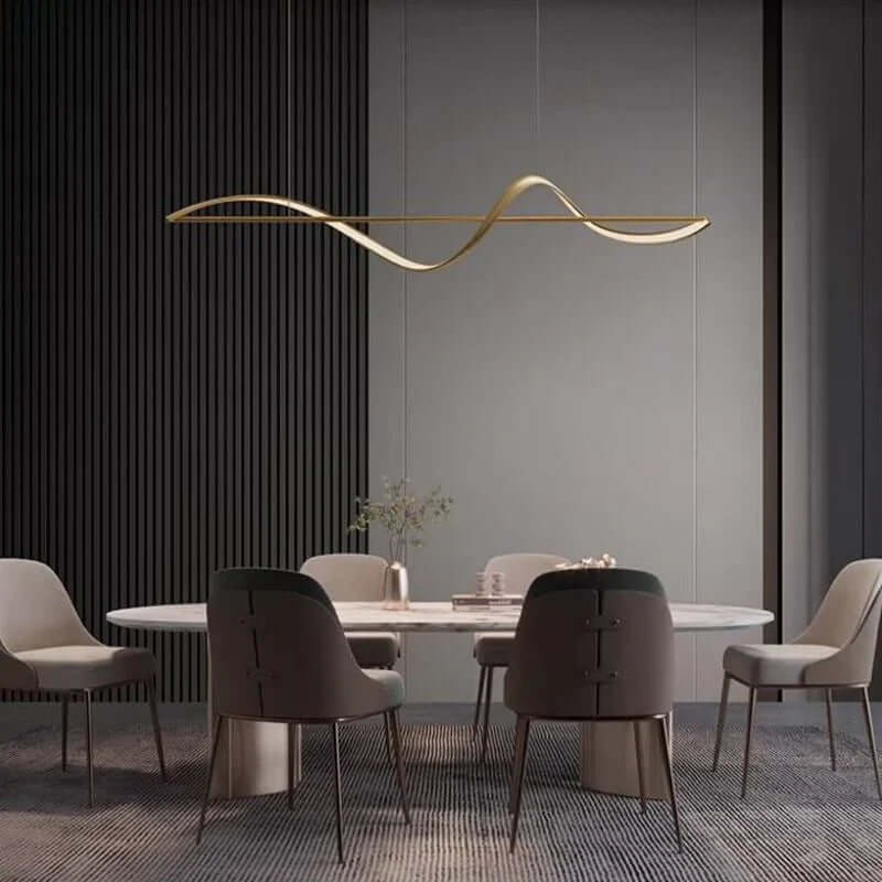 Moderne LED-Pendel i Metal/Akryl - 120/140 cm