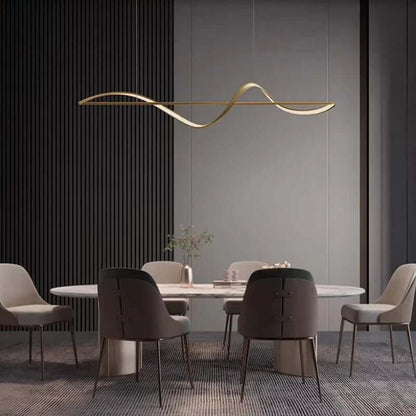 Moderne LED-Pendel i Metal/Akryl - 120/140 cm