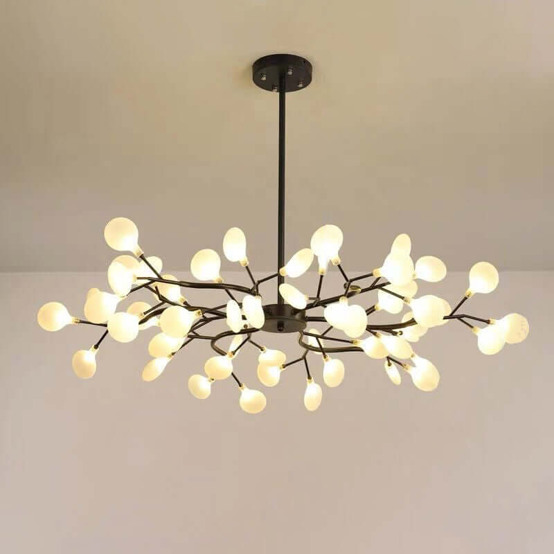 Moderne Akryl Lysekrone - LED Firefly Design