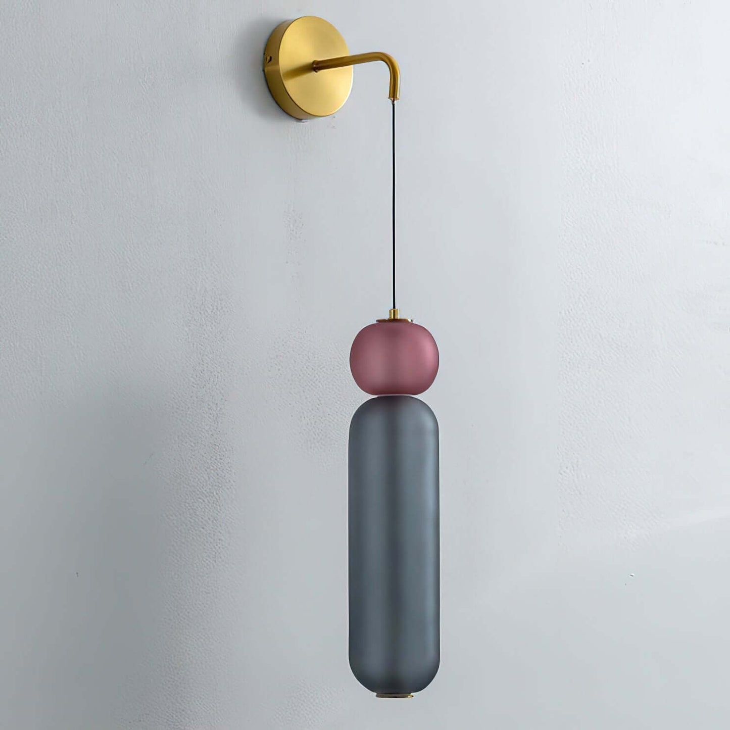 Elegant Væglampe med Klokkeorkideer