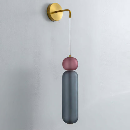 Elegant Væglampe med Klokkeorkideer