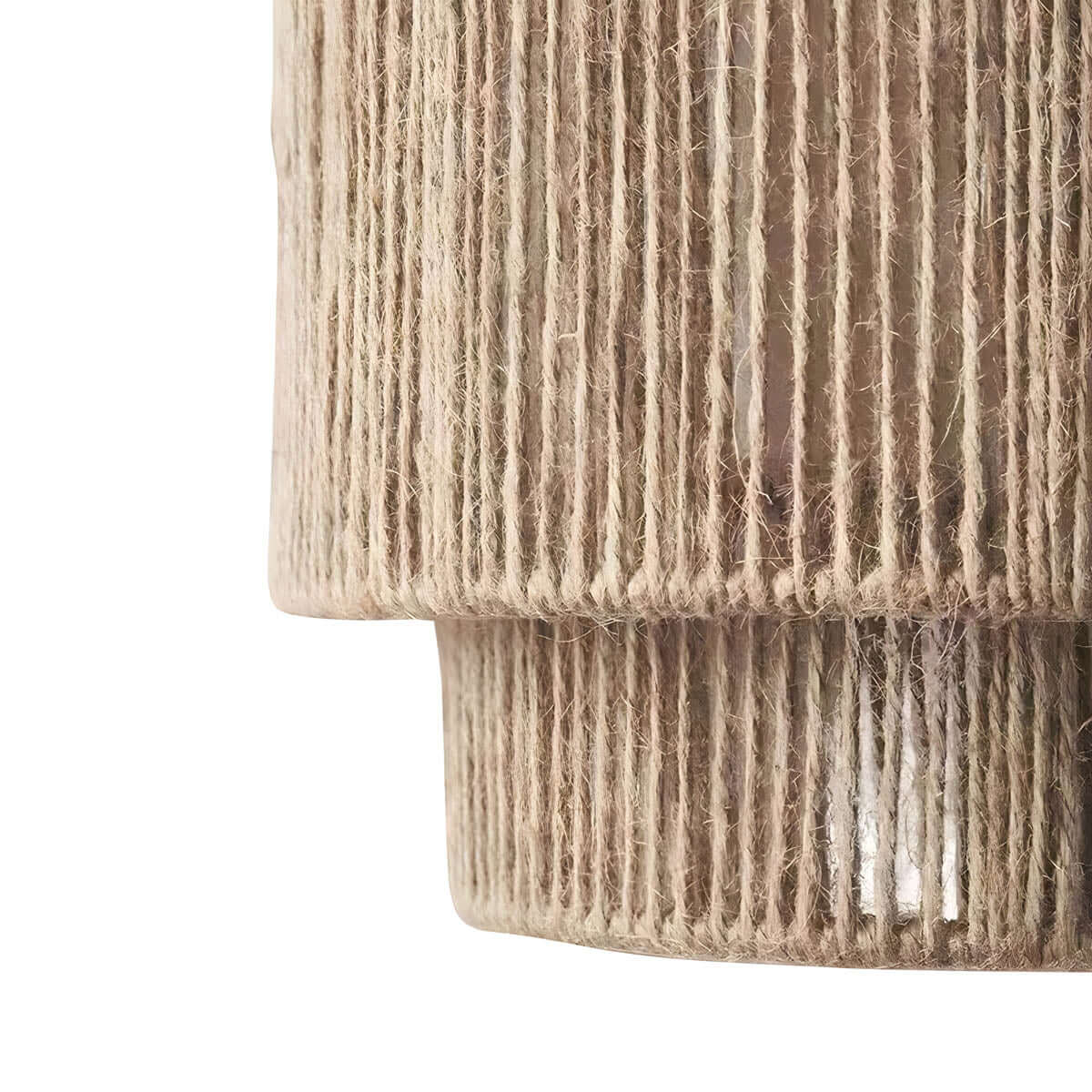 Rustik Hampe Reb Loftslampe Med LED