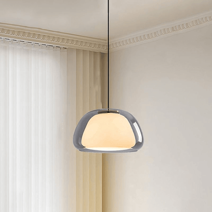 Elegant Jelly Pendellampe i Mælkeglas