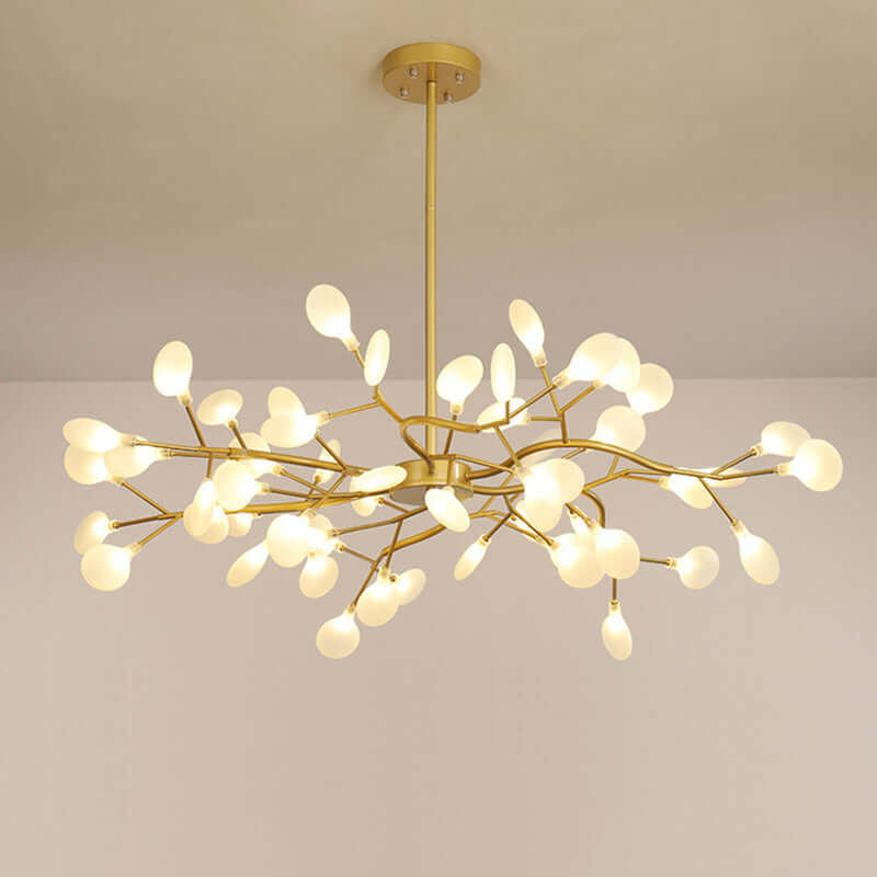 Moderne Akryl Lysekrone - LED Firefly Design
