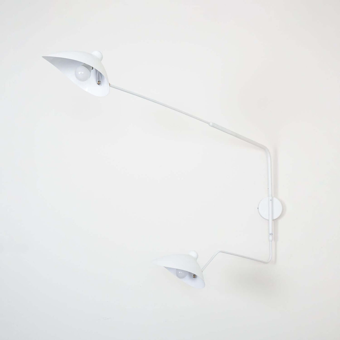 Justerbar Væglampe i Metal
