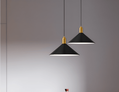 Elegant Kegleformet Pendellampe 35cm
