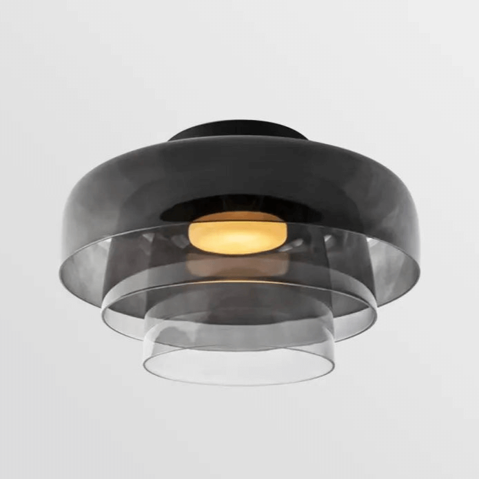 Elegant Glas Loftlampe - Nordisk Design
