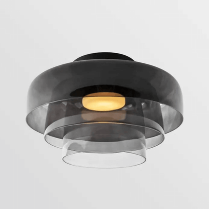 Elegant Glas Loftlampe - Nordisk Design