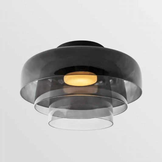 Elegant Glas Loftlampe - Nordisk Design