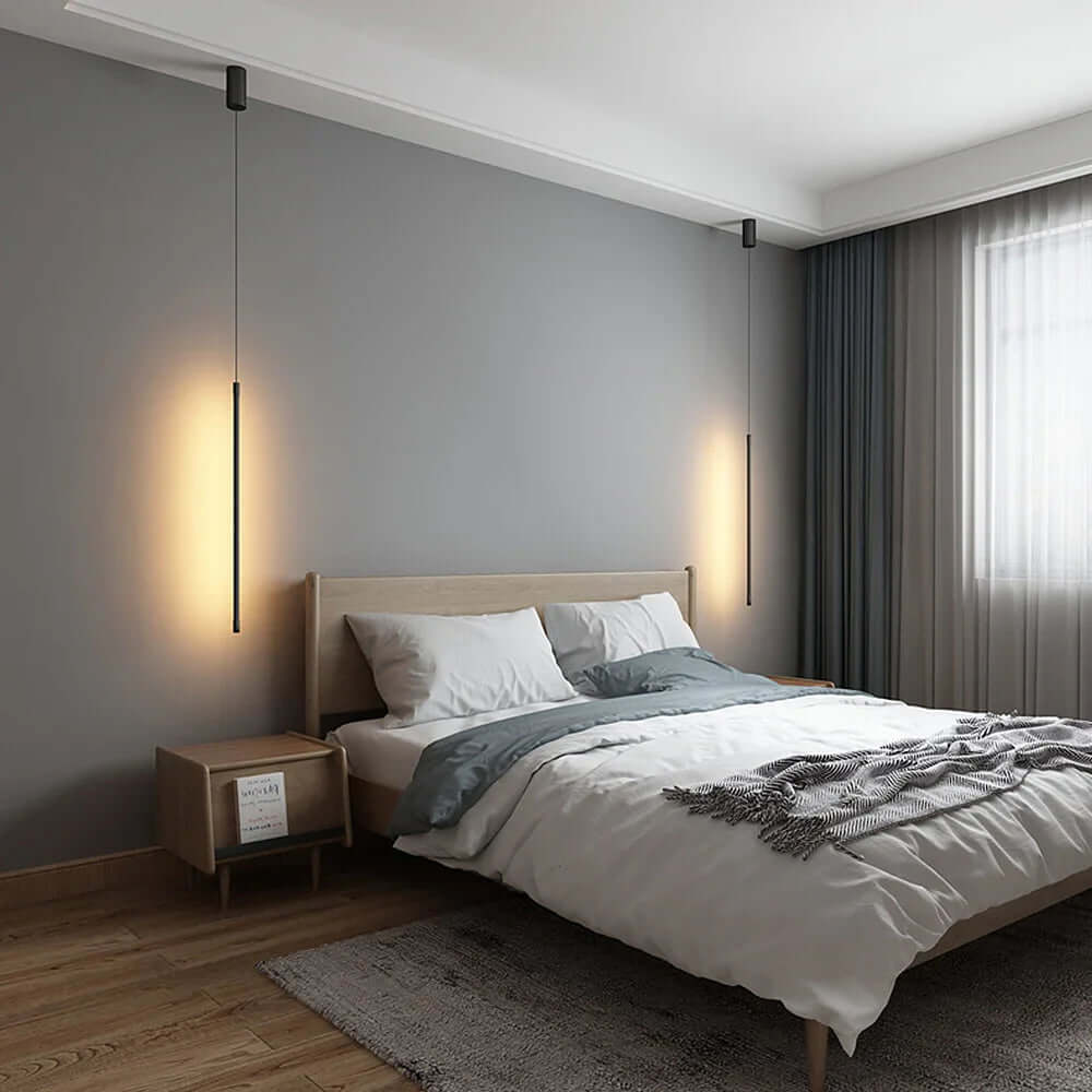 Minimalistisk LED-pendel i aluminium