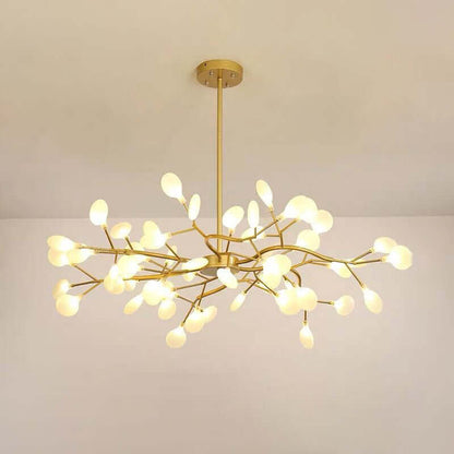 Moderne Akryl Lysekrone - LED Firefly Design
