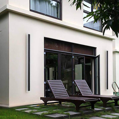 Slank LED Væglampe Udendørs - Akryl