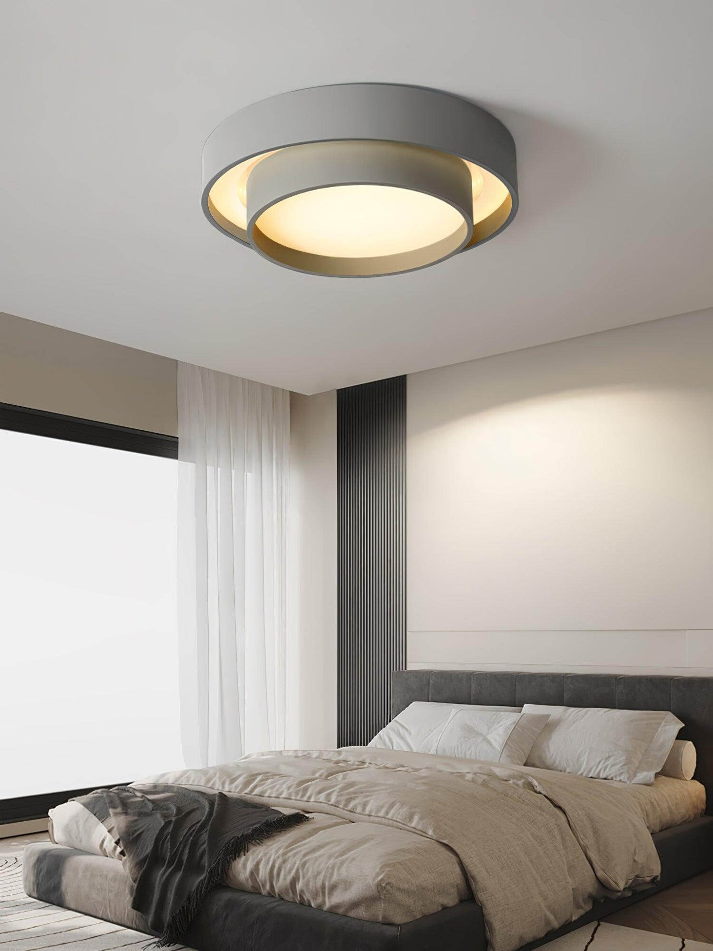 Moderne LED Loftlampe, Cylinder Design