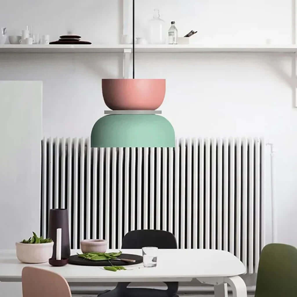 Farverig Nordisk Pendel - Akryl Design