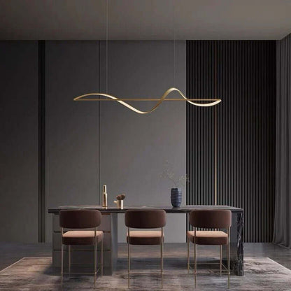 Moderne LED-Pendel i Metal/Akryl - 120/140 cm