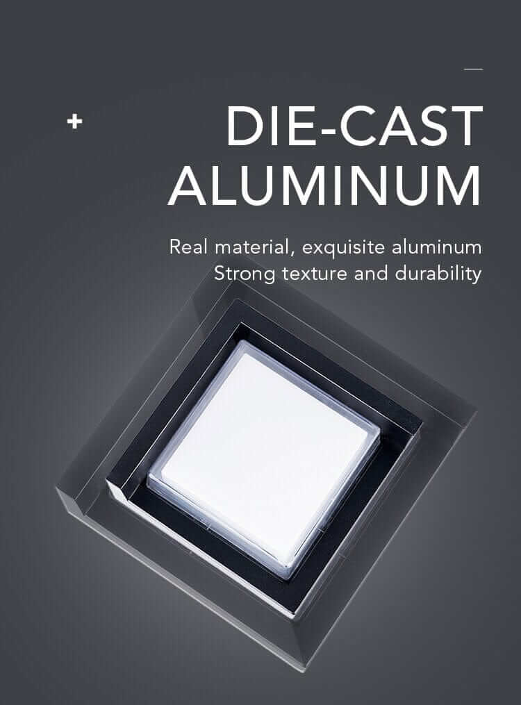 LED Udendørs Væglampe m/ Bevægelsessensor