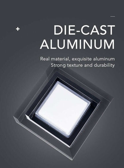 LED Udendørs Væglampe med Bevægelsessensor