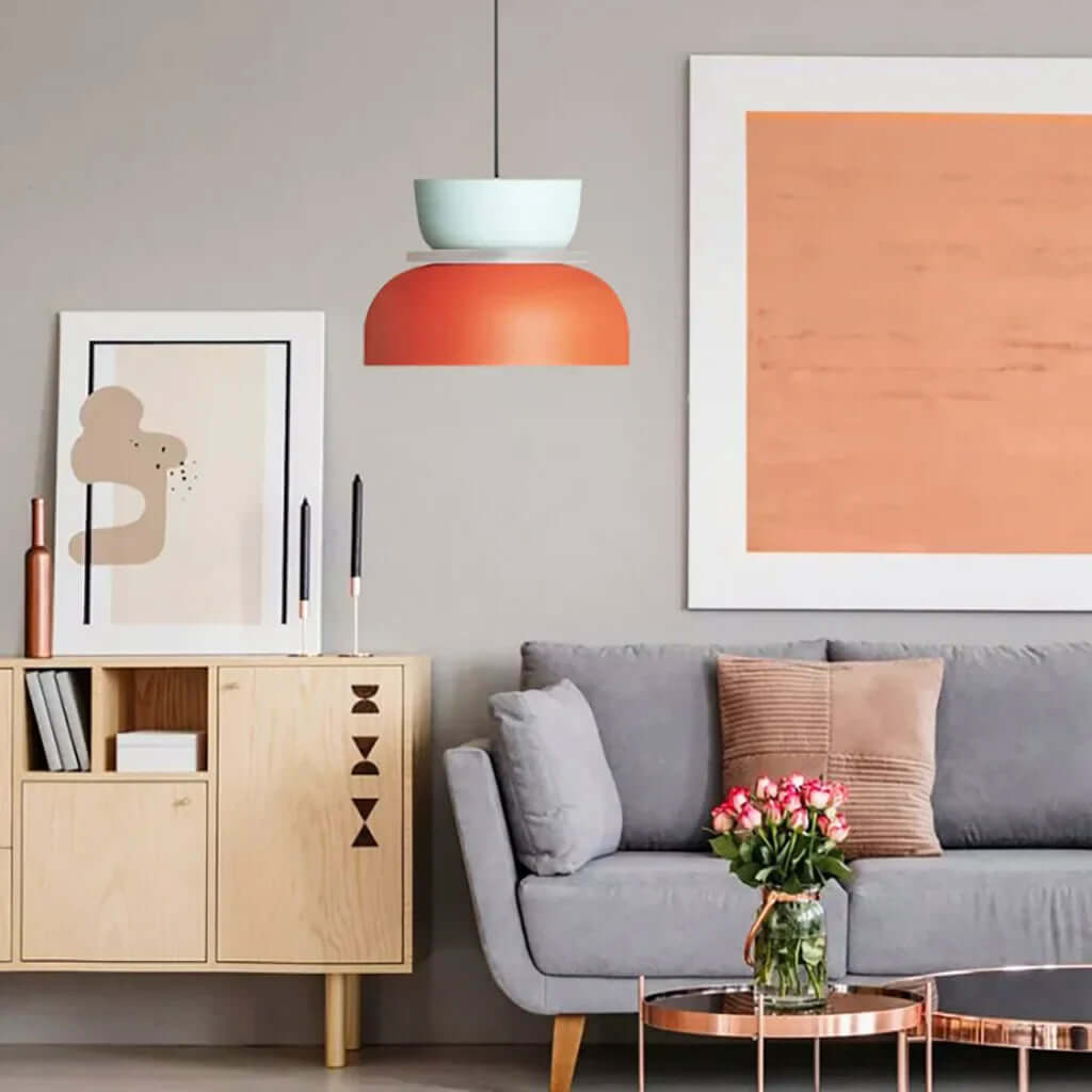 Farverig Nordisk Pendel - Akryl Design