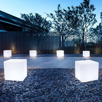Kubisk LED Have- og Terrassalampe