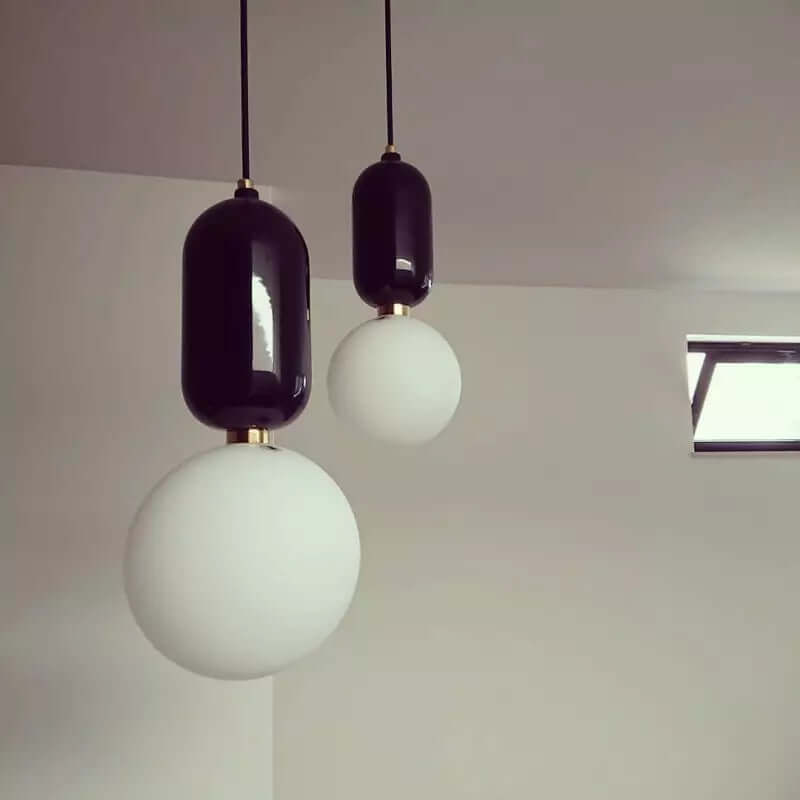 Moderne Kugle Pendel Lampe - Elegant Design