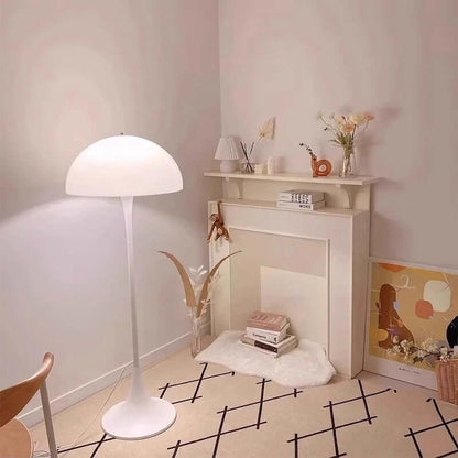 Elegant LED-svampegulvlampe i akryl