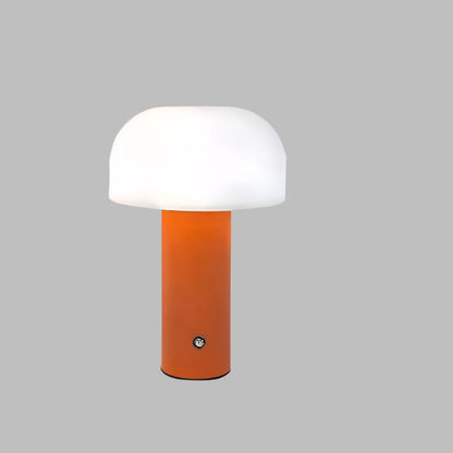 Dæmpbar Champignon Bordlampe - Trådløs LED Lampe