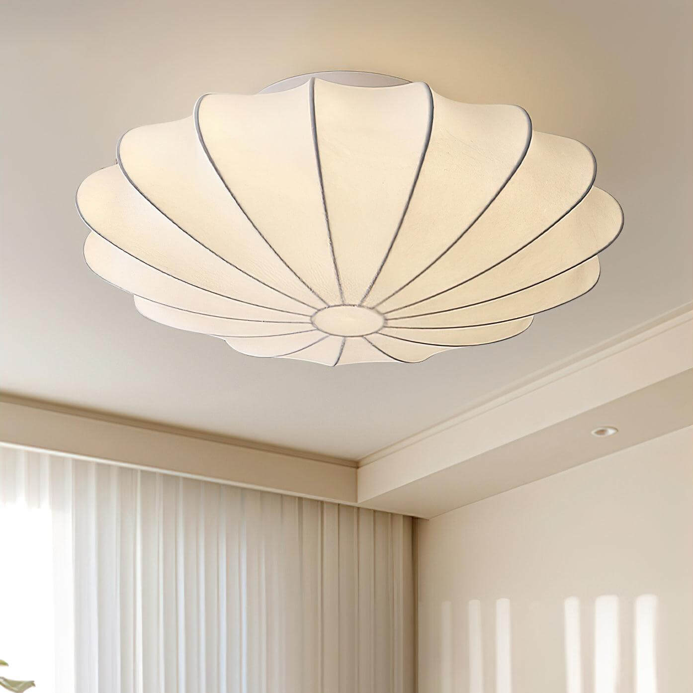 Elegant Boble Loftslampe i Metal & Polymer