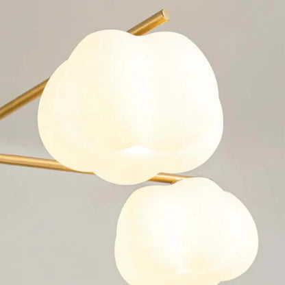 Moderne Loftslampe i Træ & Metal