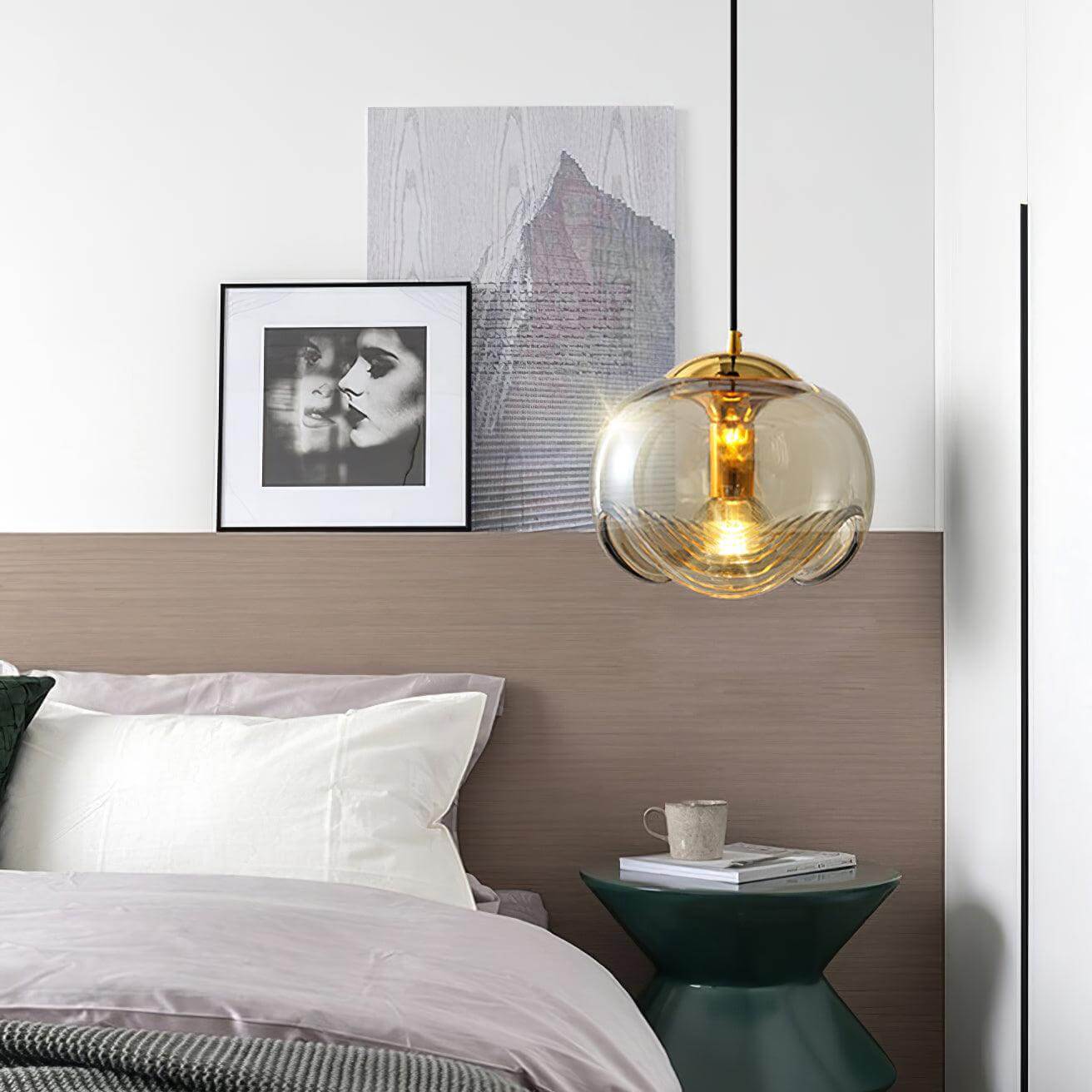 Elegant Bølge Pendellampe | Moderne Design