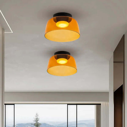 Elegant Glas Loftlampe - Nordisk Design